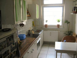 Frankfurt Privatzimmer Reemtsma : K�che