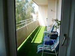 Neu-Isenburg Messe- und Ferienwohnung Gravenbruch : Balkon