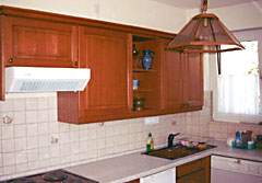 Maintal Ferienwohnung Graeser : Blick in die K�che
