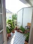 Frankfurt Idylle am Main : Balkon